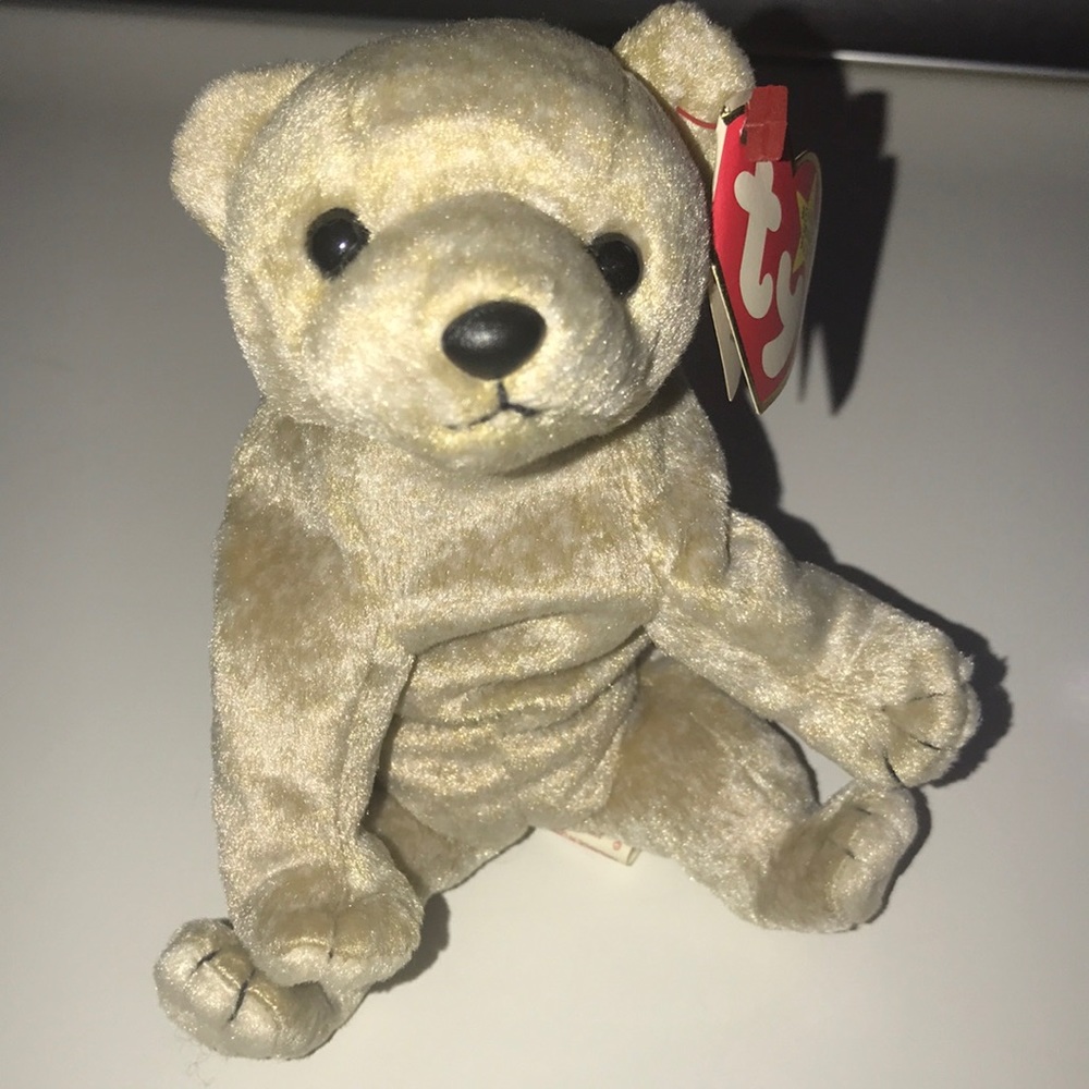 TY Almond RARE! 1999 Almond Beanie Baby